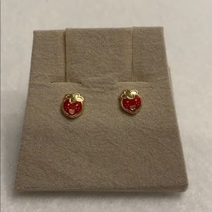 Kids 14K Gold Strawberry 🍓 Earrings